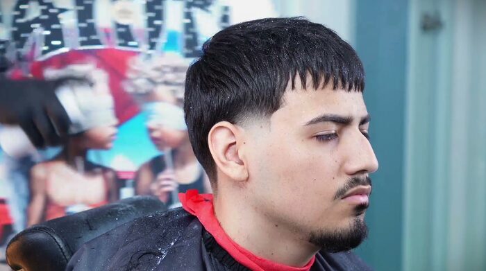 Taper moderno terminado, corte real del curso
